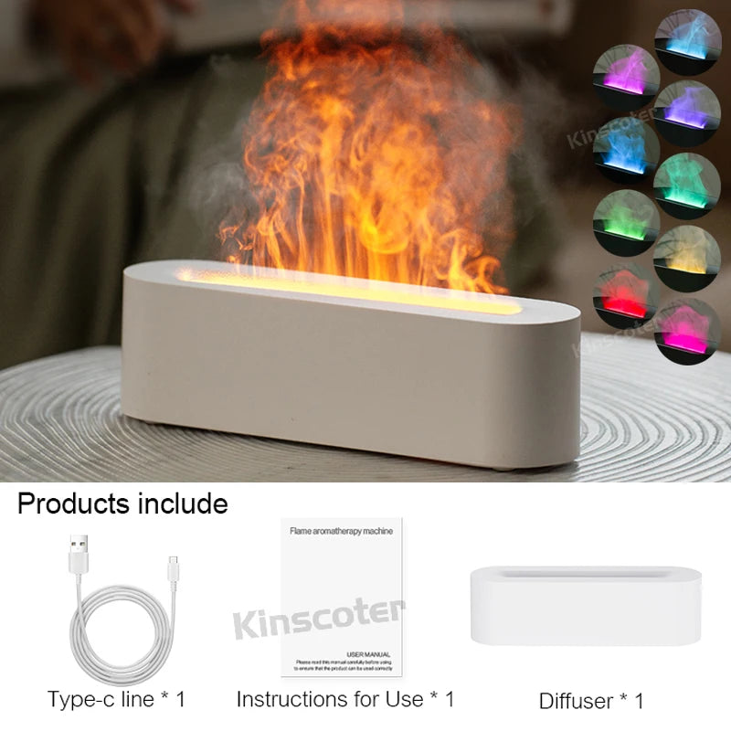 Colorful Flame Aroma Diffuser