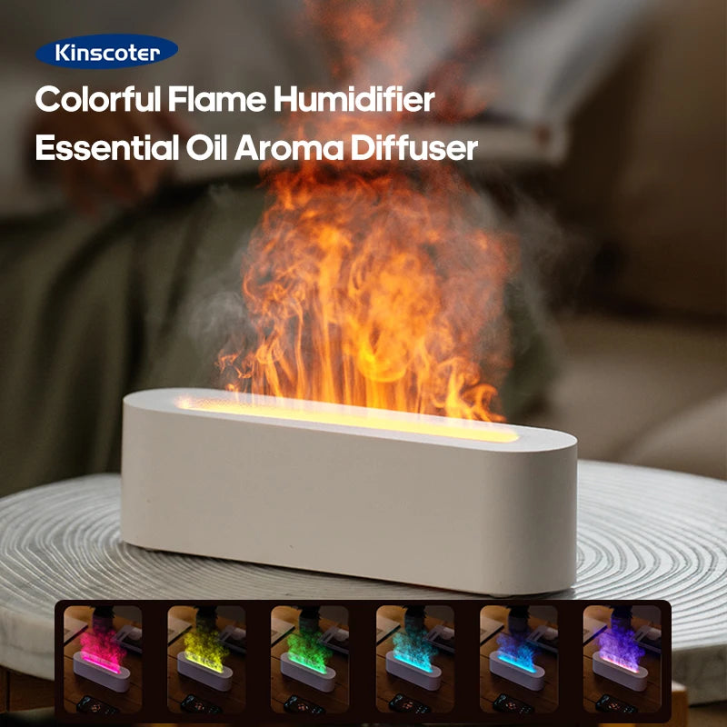 Colorful Flame Aroma Diffuser