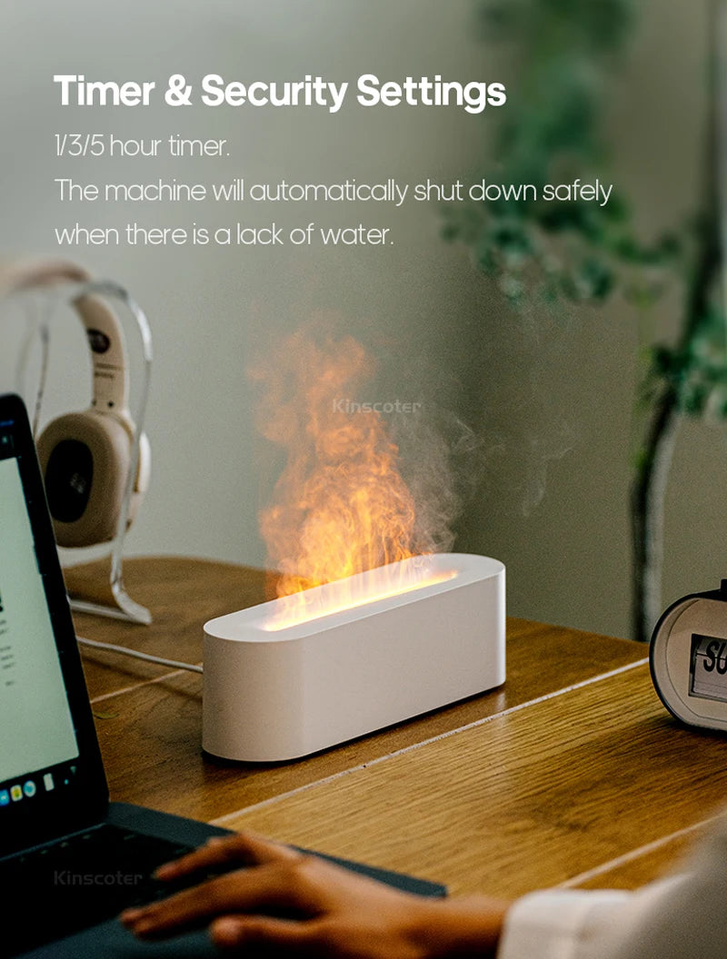 Colorful Flame Aroma Diffuser