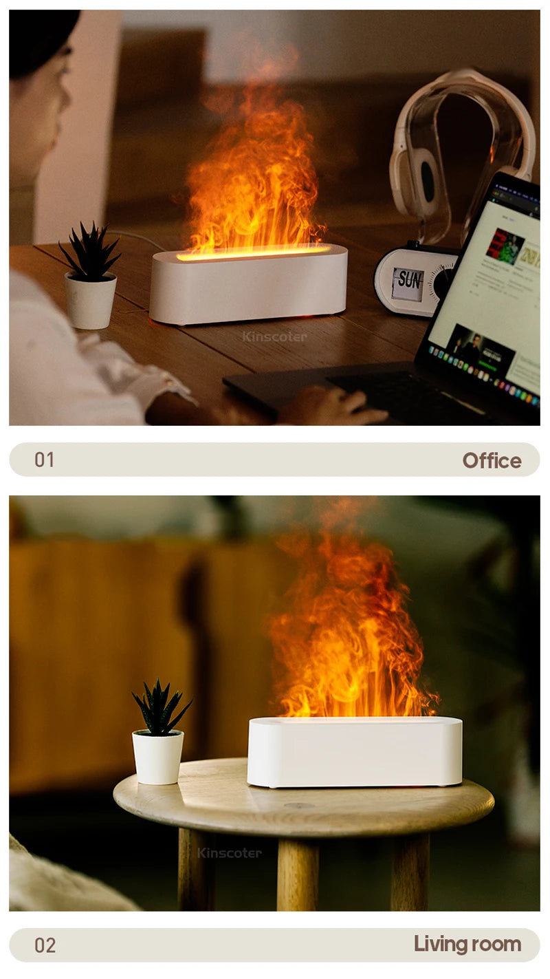 Colorful Flame Aroma Diffuser