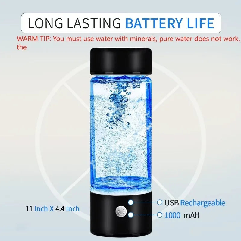 Rich Hydrogen Water Bottle