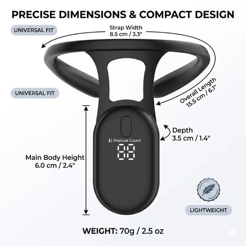 Intelligent Vibration Sensor Posture Corrector