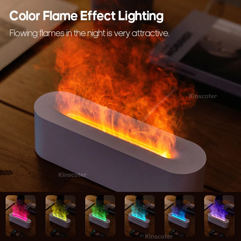 Colorful Flame Aroma Diffuser