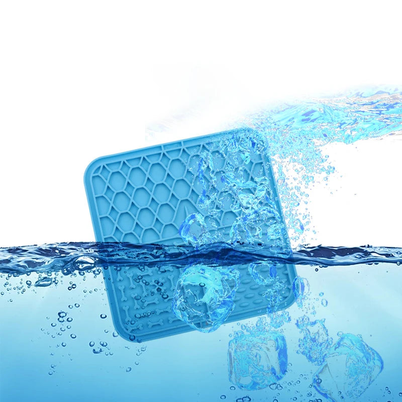 Silicone Anti-Slip Lick Mat Food Plate