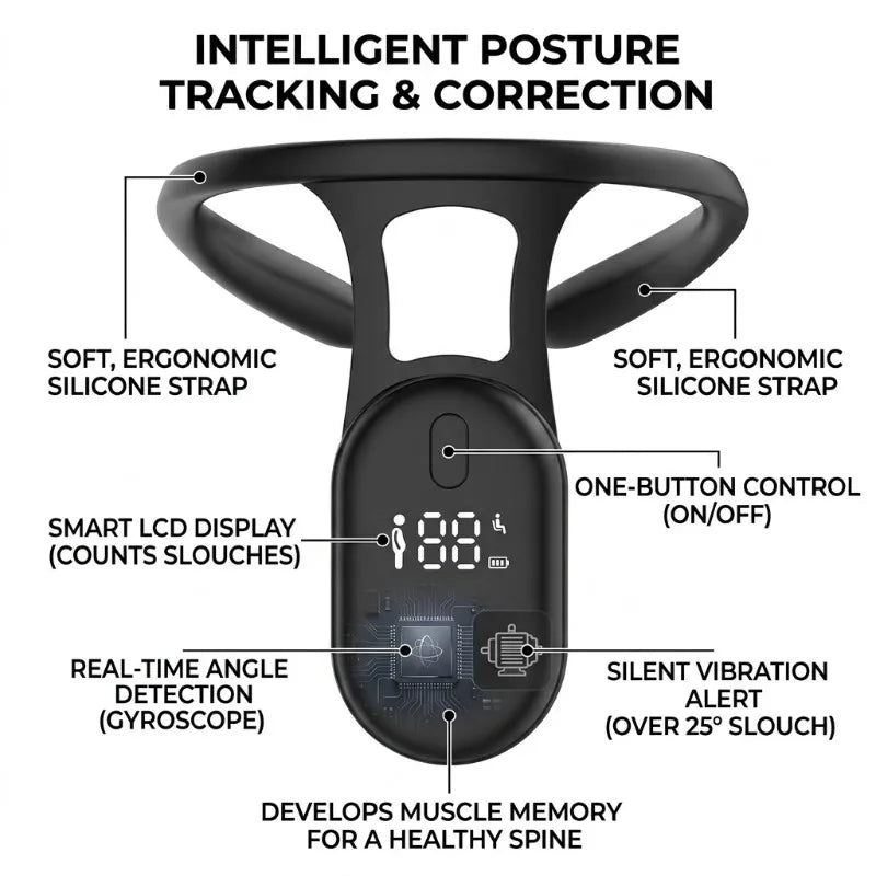 Intelligent Vibration Sensor Posture Corrector