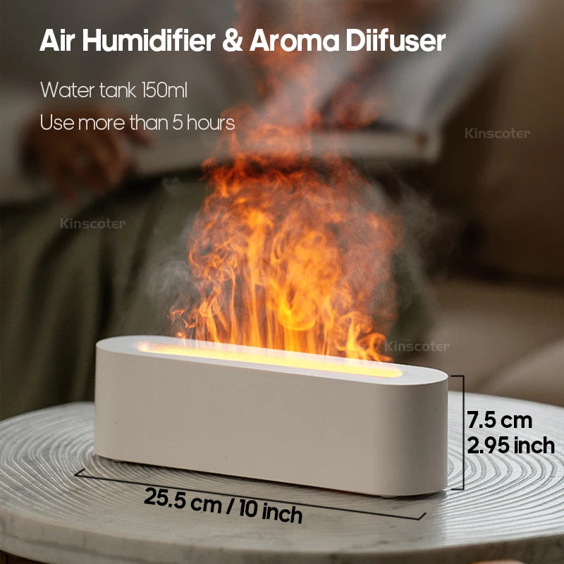 Colorful Flame Aroma Diffuser
