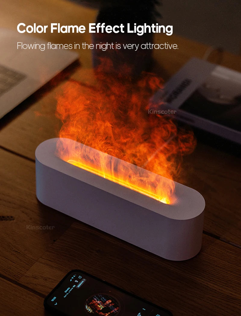 Colorful Flame Aroma Diffuser