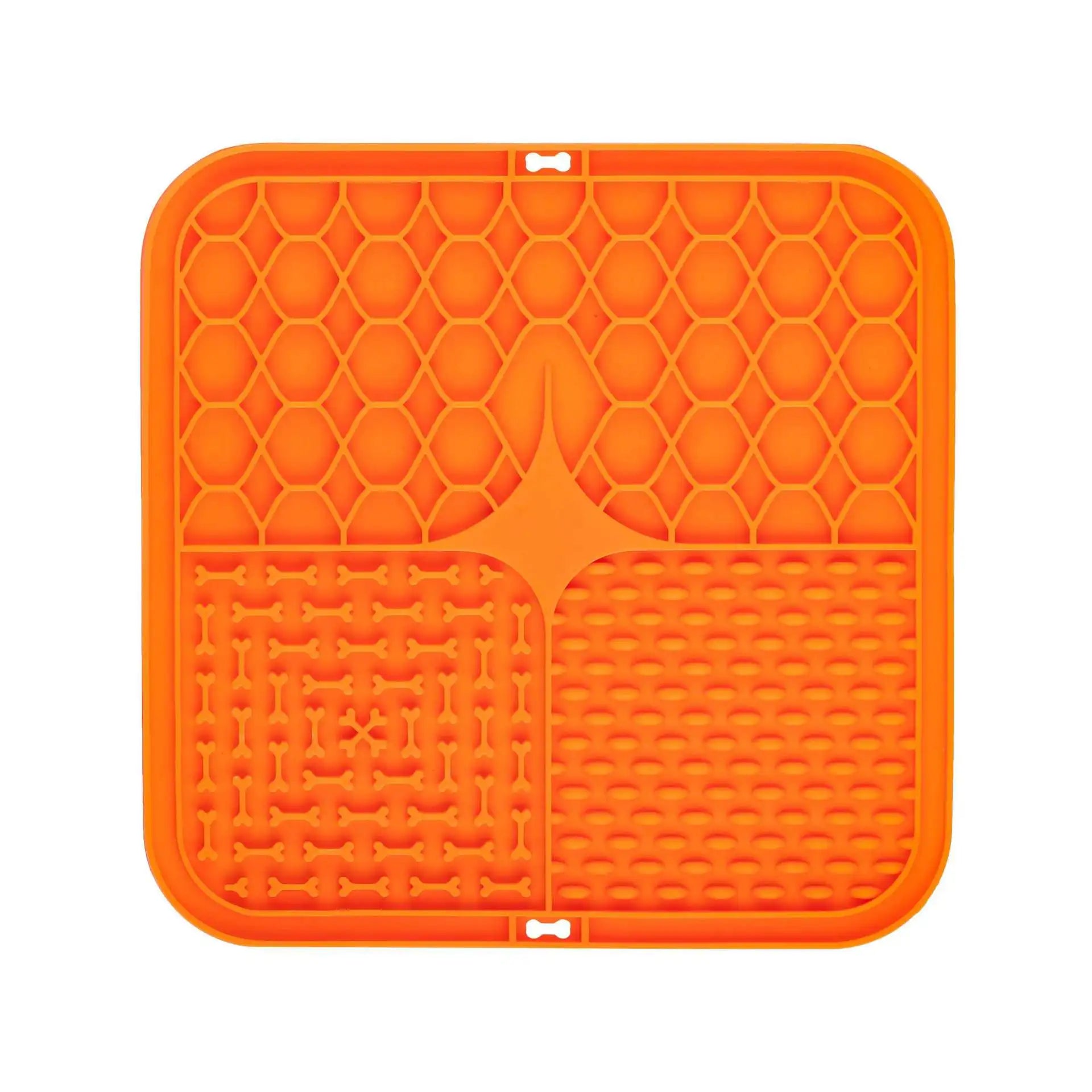 Silicone Anti-Slip Lick Mat Food Plate