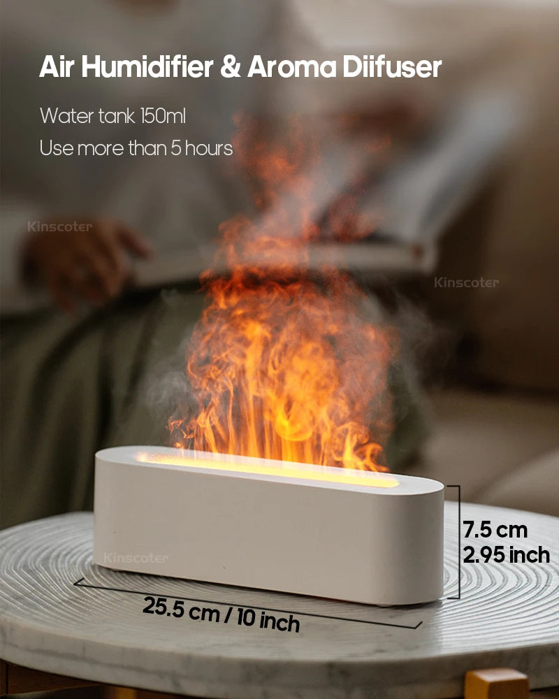 Colorful Flame Aroma Diffuser