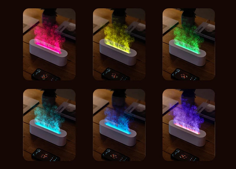Colorful Flame Aroma Diffuser